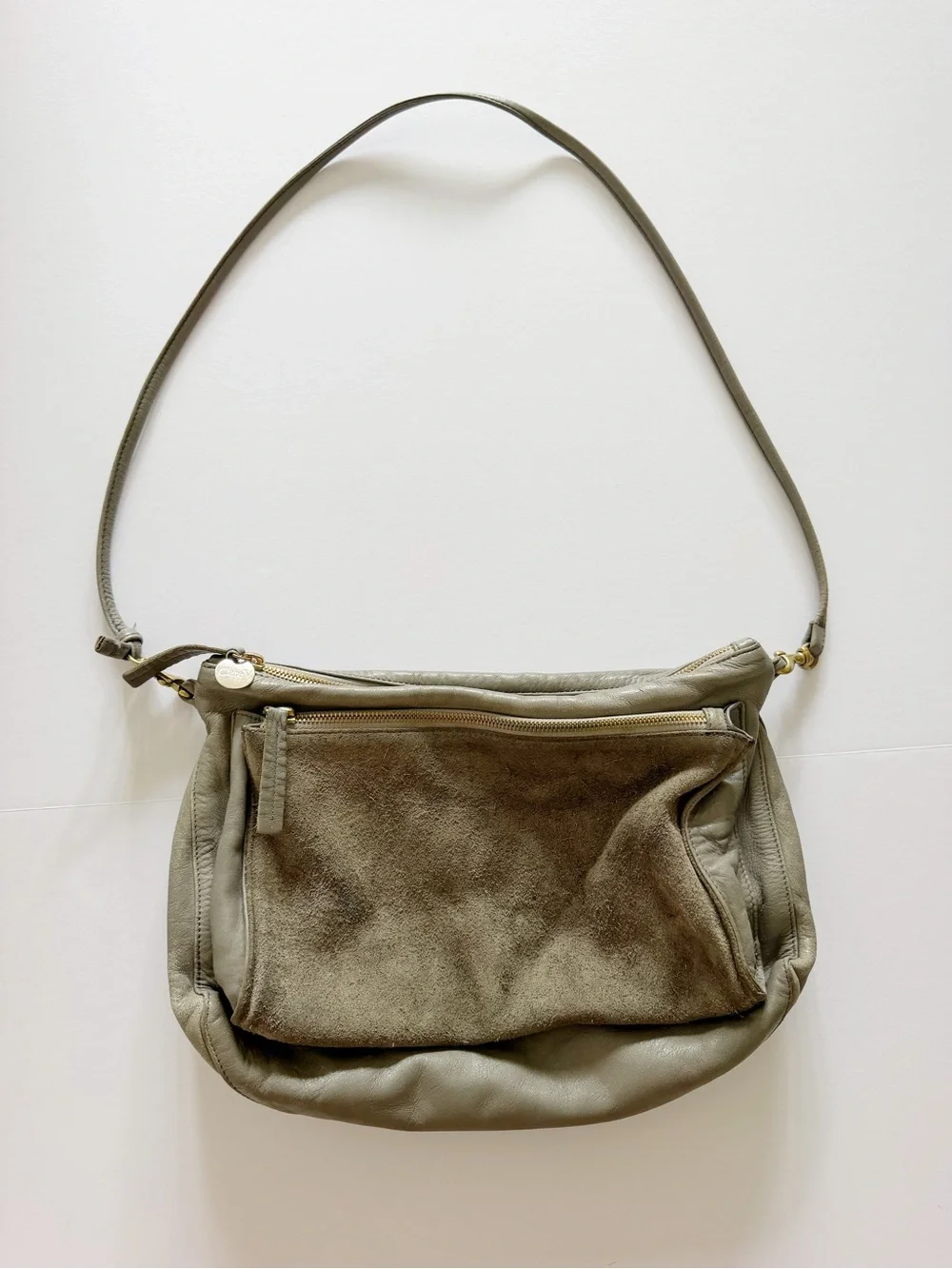 Clare V. Gosee Crossbody Gray Bag
